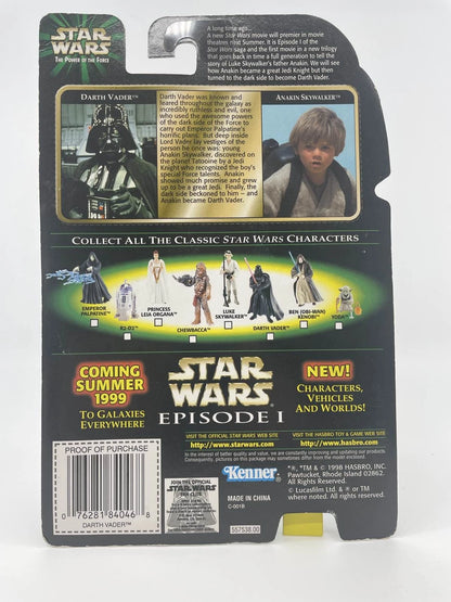 1998 - Star Wars POTF - Darth Vader Figure Ep 1 Flashback - Kenner/Hasbro