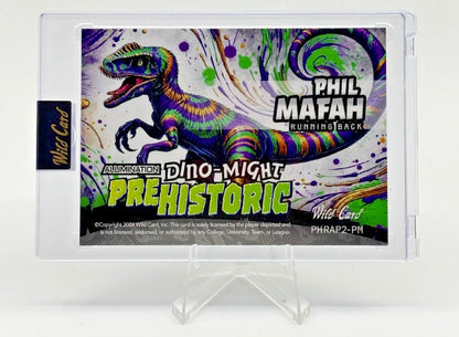 2024 Wild Card Dino-Might Phil Mafah Lazer /5 Raptor