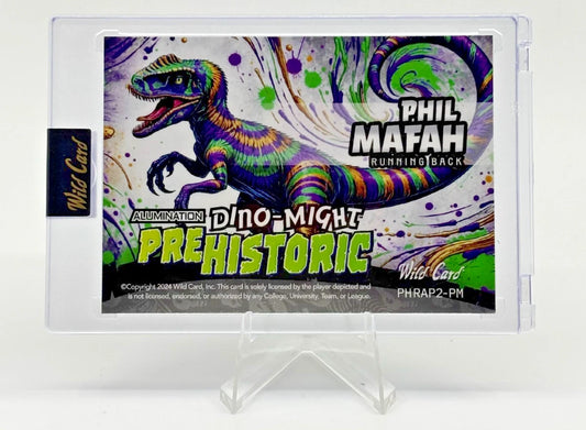 2024 Wild Card Dino-Might Phil Mafah Lazer /5 Raptor