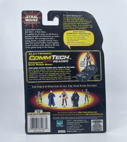 1998 - Star Wars Ep 1 - Darth Sidious Action Figure - Hasbro