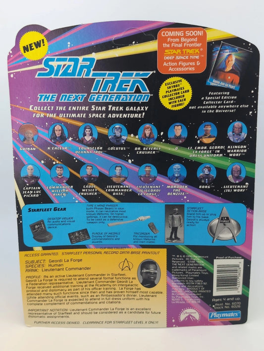 1993 - Star Trek TNG - Geordi La Forge Dress Uniform - Playmates