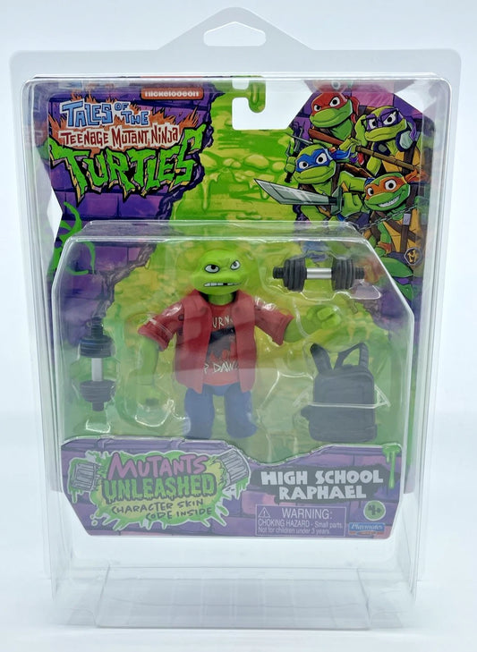 TMNT Mutants Unleashed Raphael Figure with Figure Protector