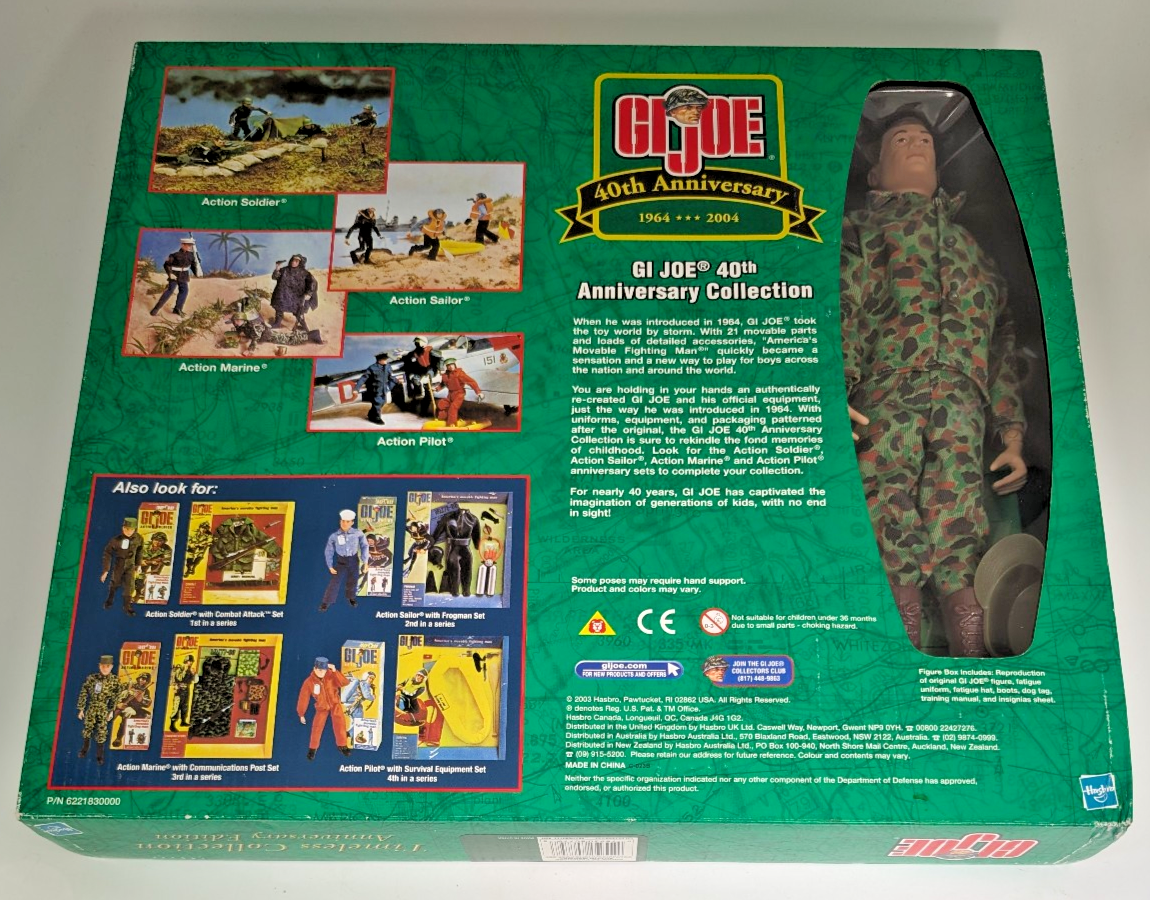2004 - G.I. Joe 40th Anniversary - Action Marine Communications Set Hasbro