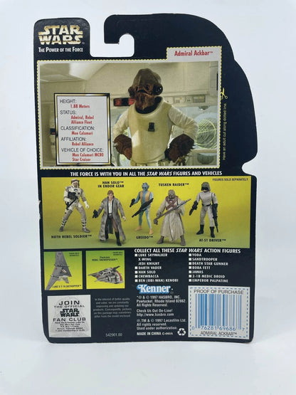 1997 - Star Wars Power of the Force - Admiral Ackbar Kenner/Hasbro Figure