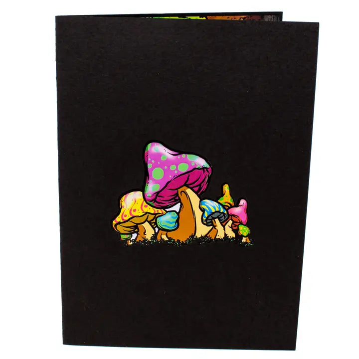 Trippin’ Funny 3D Pop-Up Psychedelic Trip Greeting Card
