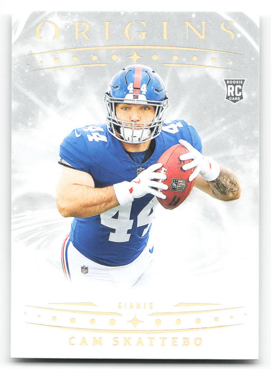 Cam Skattebo - #123 - 2025 Panini Origins - Panini