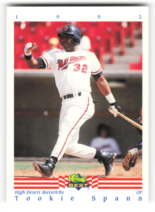Tookie Spann - #133 - 1992 Classic Best - MLB