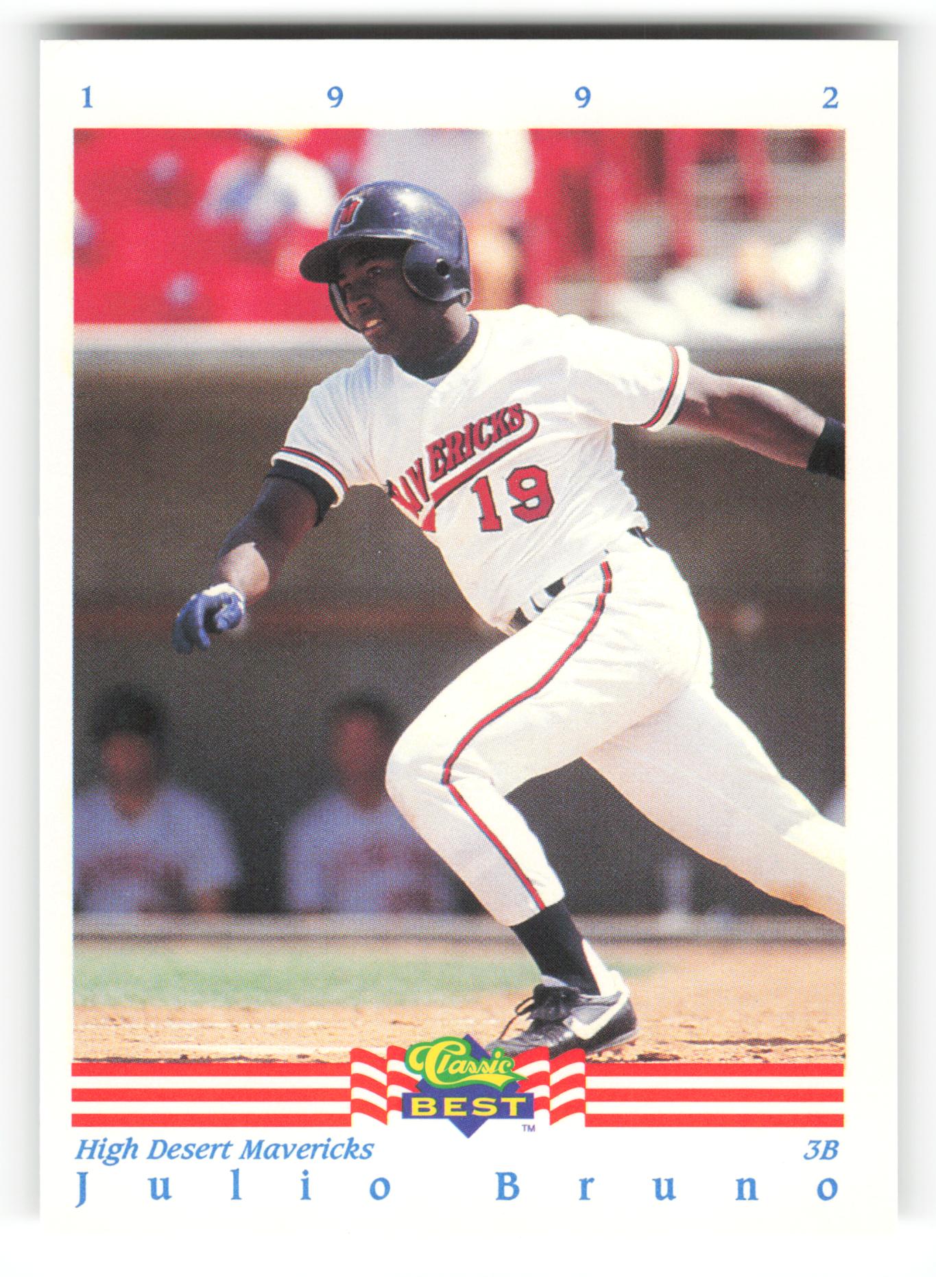 Julio Bruno - #23 - 1992 Classic Best - MLB