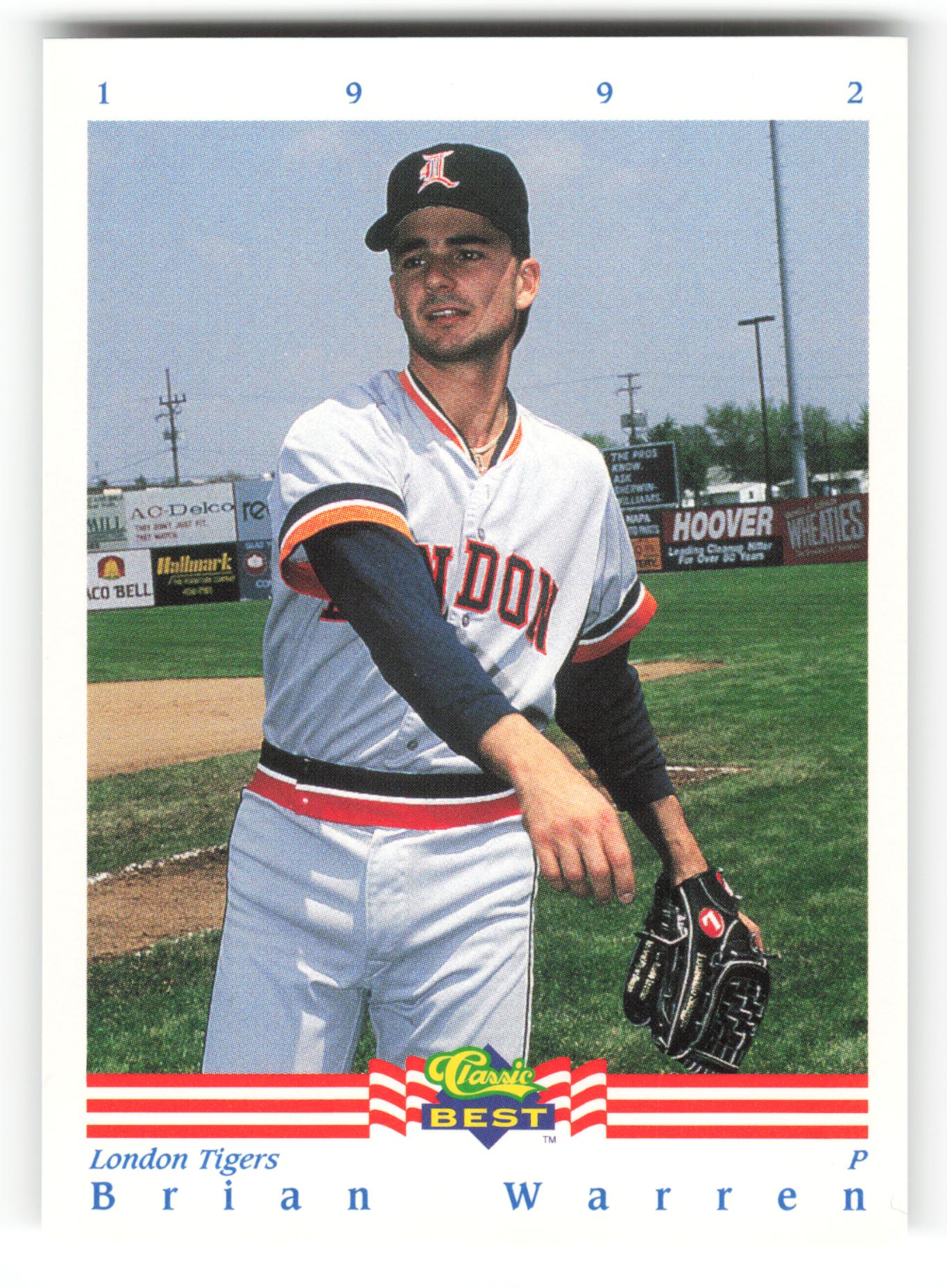 Brian Warren - #174 - 1992 Classic Best - MLB