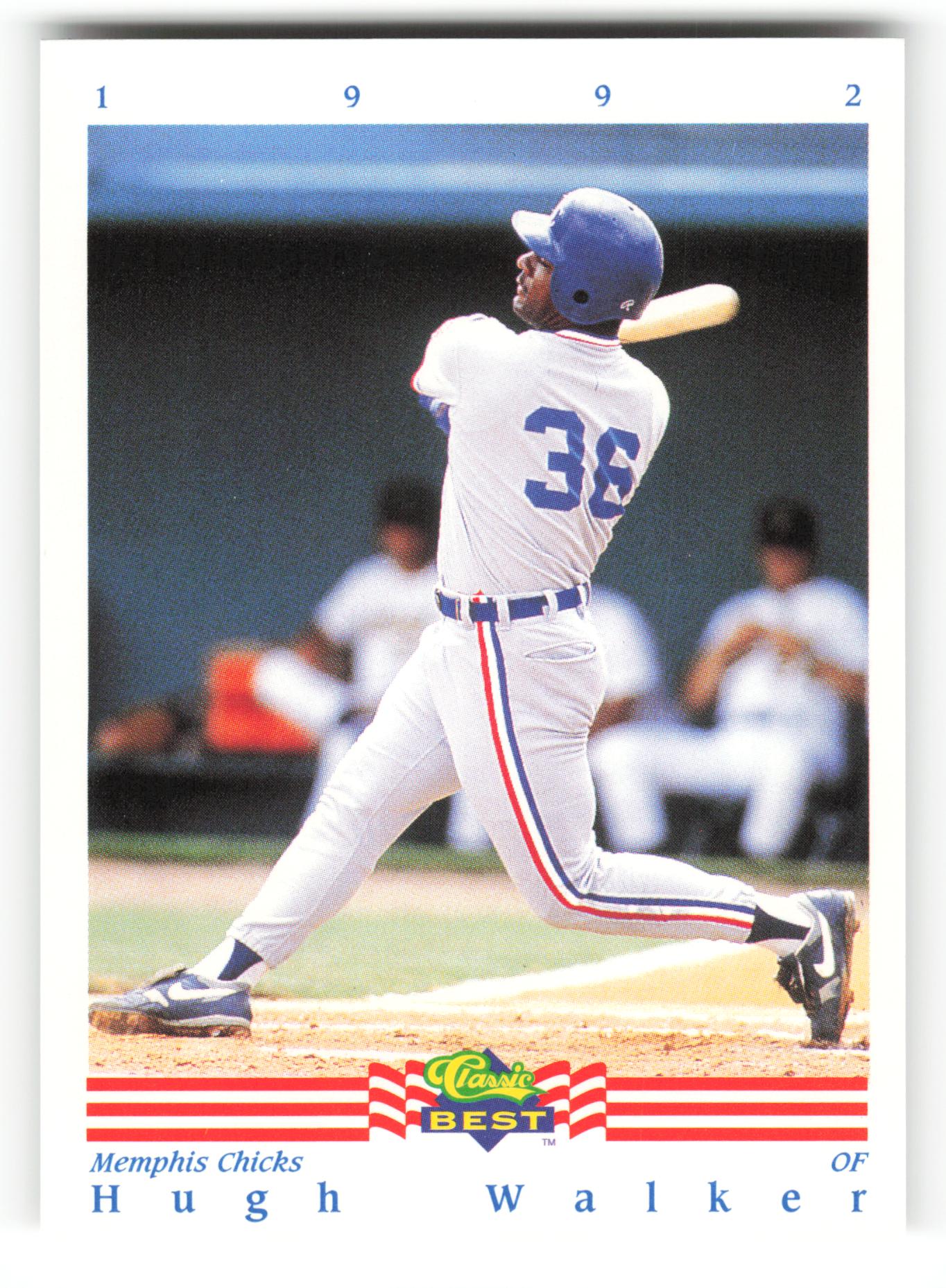Hugh Walker - #184 - 1992 Classic Best - MLB