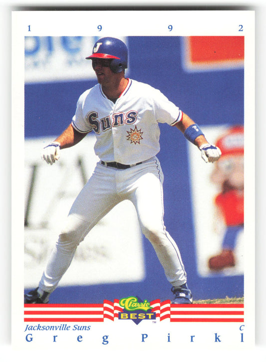 Greg Pirkl - #143 - 1992 Classic Best - MLB
