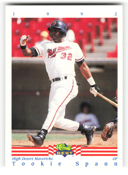 Tookie Spann - #133 - 1992 Classic Best - MLB