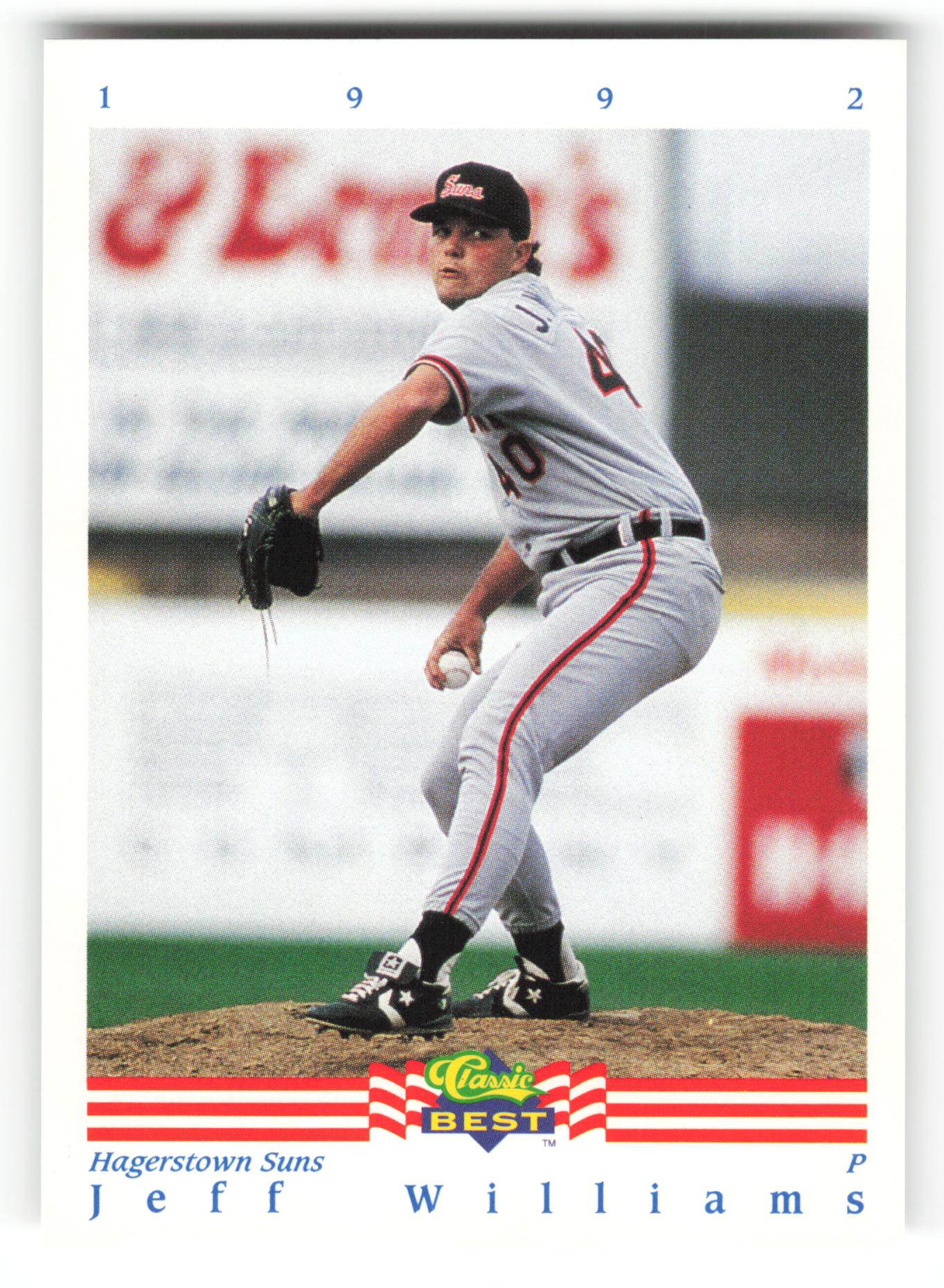 Jeff Williams - #123 - 1992 Classic Best - MLB