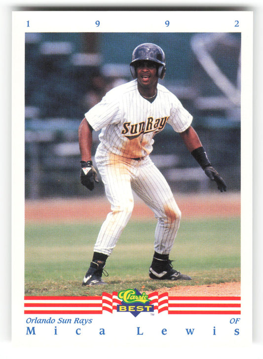 Mica Lewis - #71 - 1992 Classic Best - MLB