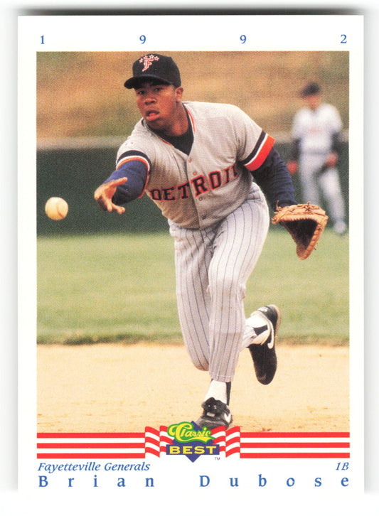 Brian DuBose - #103 - 1992 Classic Best - MLB