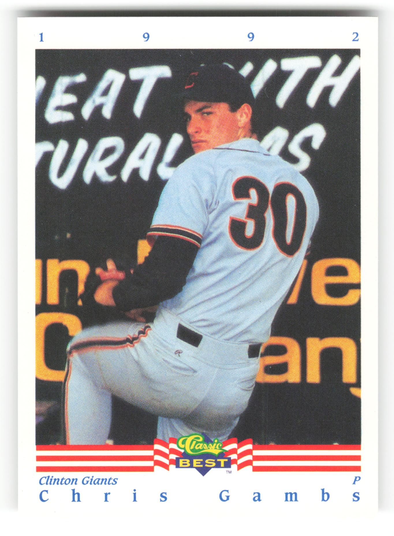 Chris Gambs - #320 - 1992 Classic Best - MLB