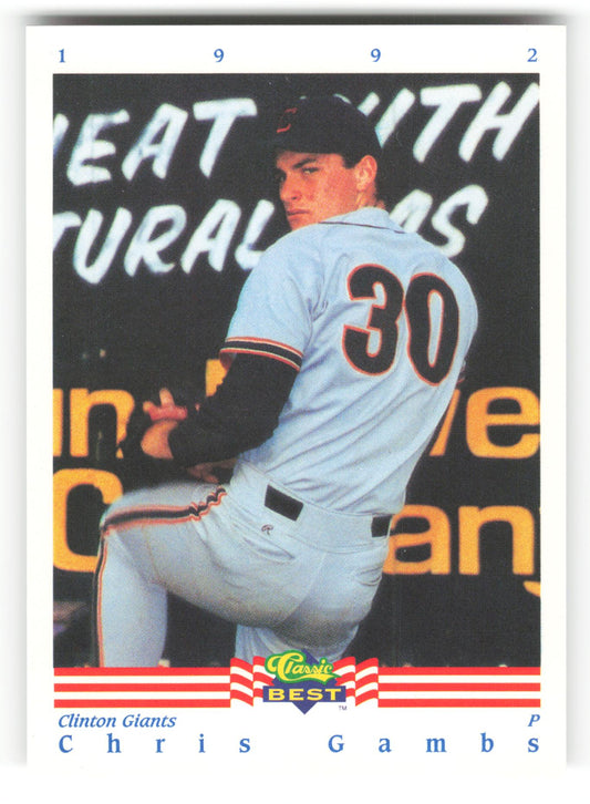 Chris Gambs - #320 - 1992 Classic Best - MLB