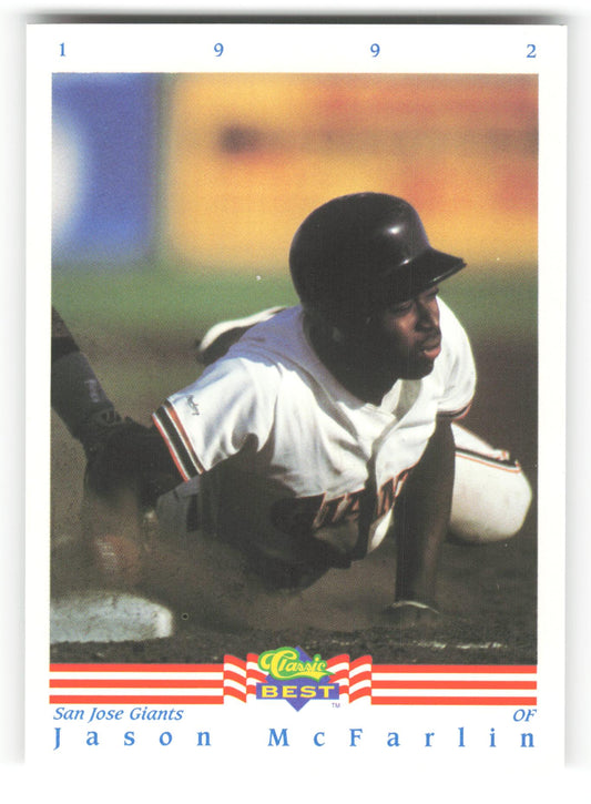 Jason McFarlin - #249 - 1992 Classic Best - MLB