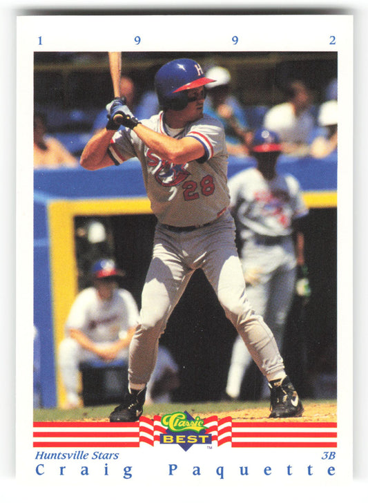 Craig Paquette - #138 - 1992 Classic Best - MLB