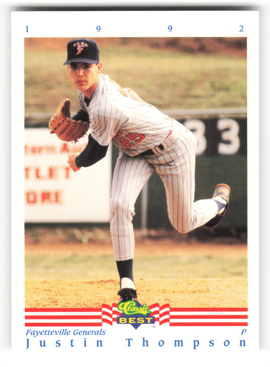 Justin Thompson - #105 - 1992 Classic Best - MLB