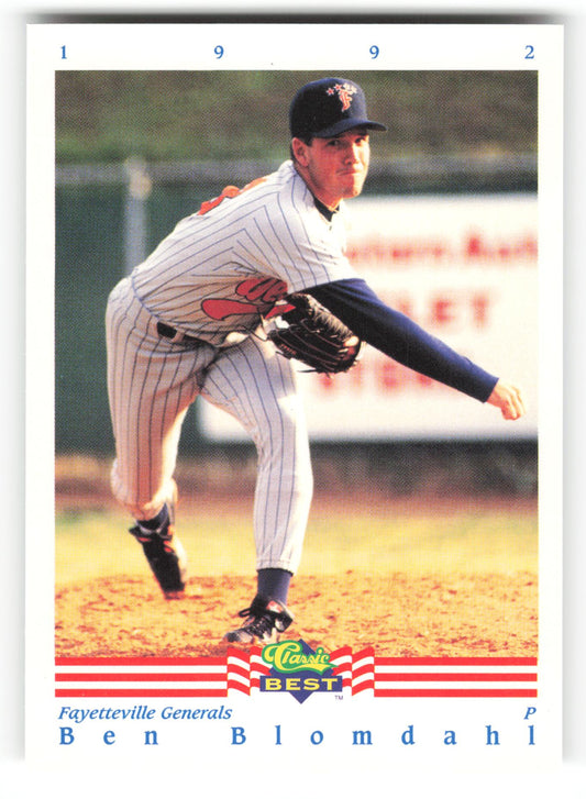 Ben Blomdahl - #99 - 1992 Classic Best - MLB