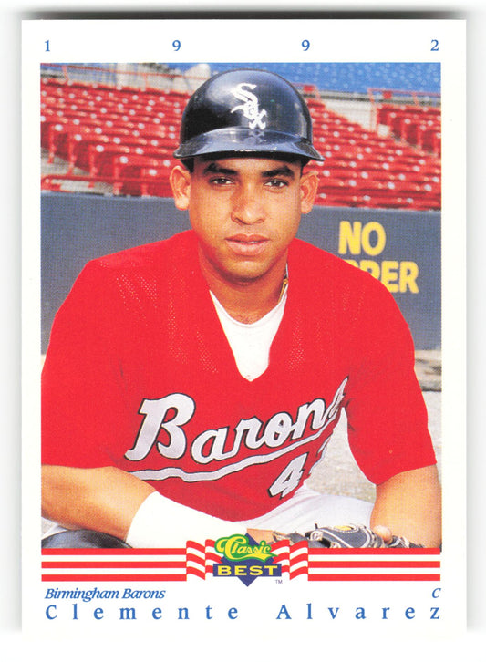 Clemente Alvarez - #29 - 1992 Classic Best - MLB