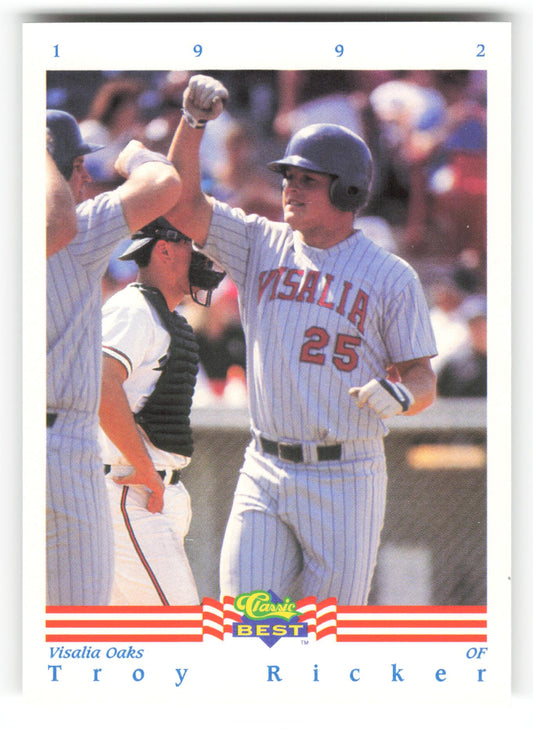 Troy Ricker - #297 - 1992 Classic Best - MLB