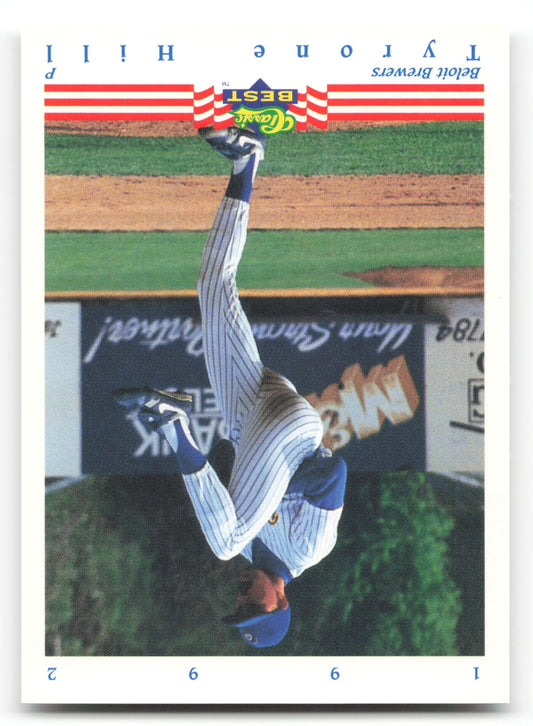 Tyrone Hill - #364 - 1992 Classic Best - MLB