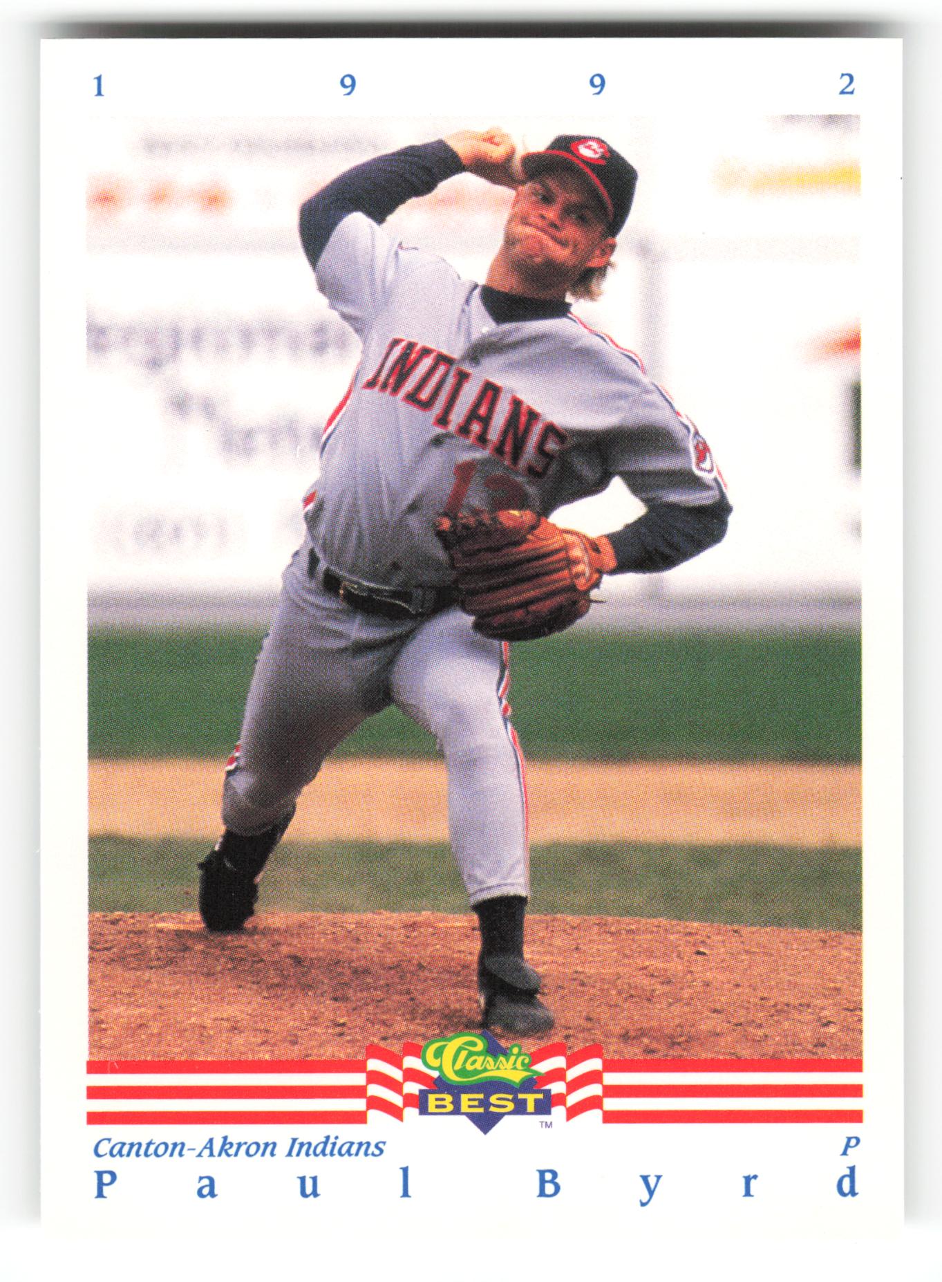 Paul Byrd - #37 - 1992 Classic Best - MLB