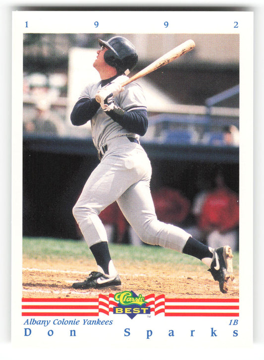 Don Sparks - #7 - 1992 Classic Best - MLB