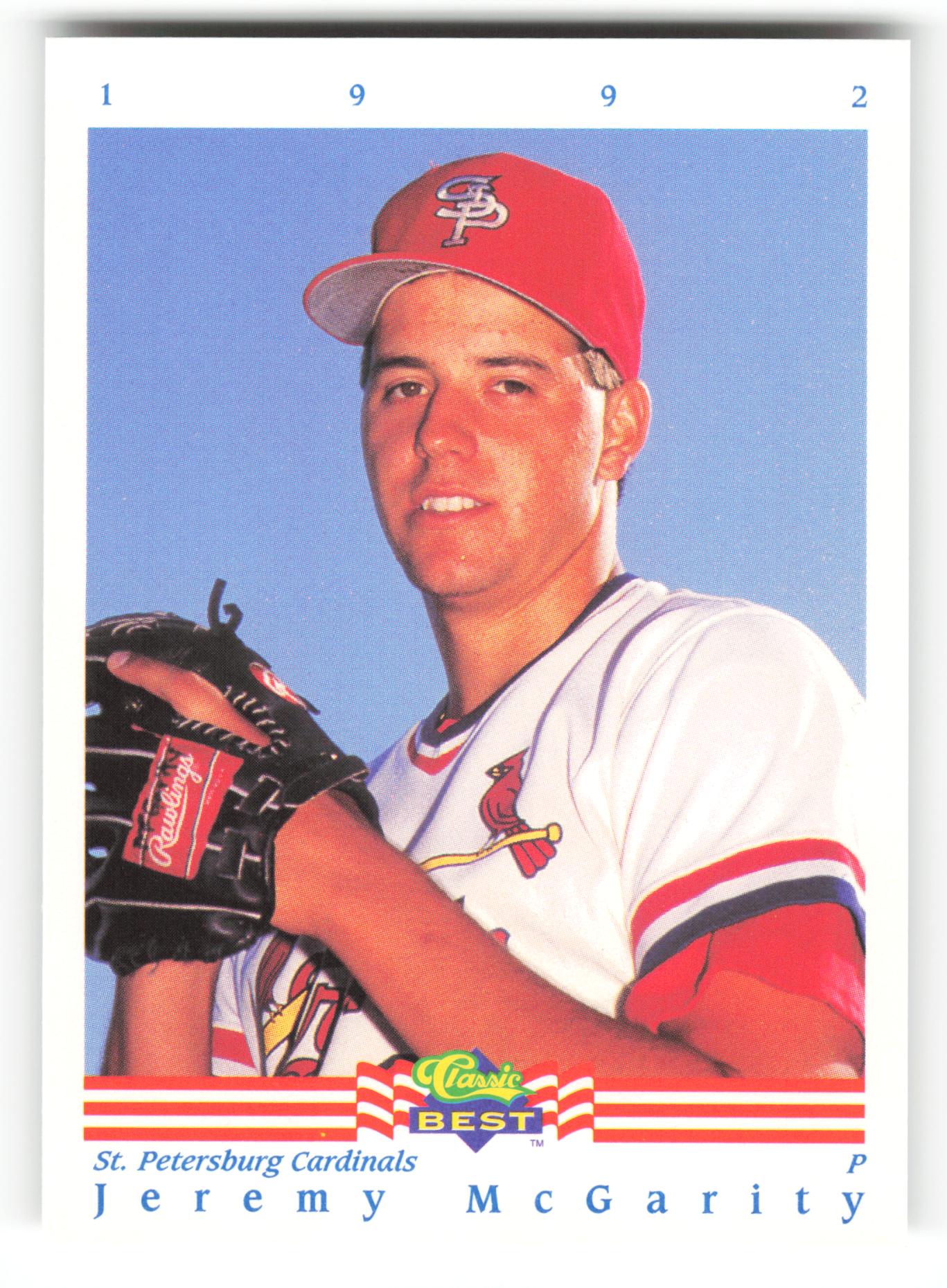 Jeremy McGarity - #280 - 1992 Classic Best - MLB