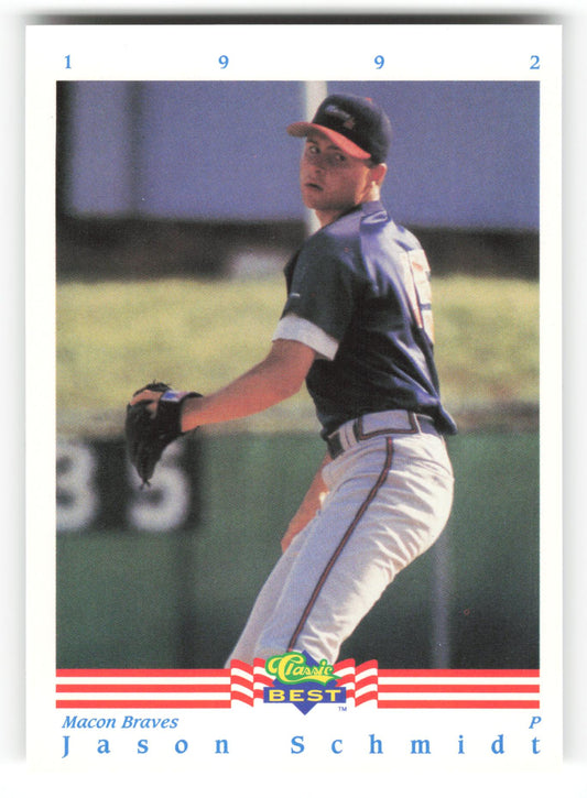 Jason Schmidt - #260 - 1992 Classic Best - MLB