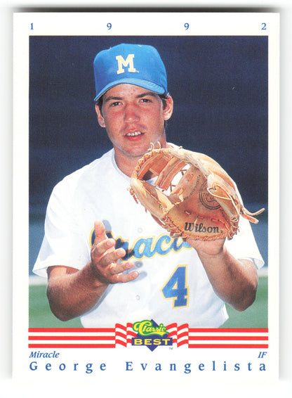 George Evangelista - #84 - 1992 Classic Best - MLB