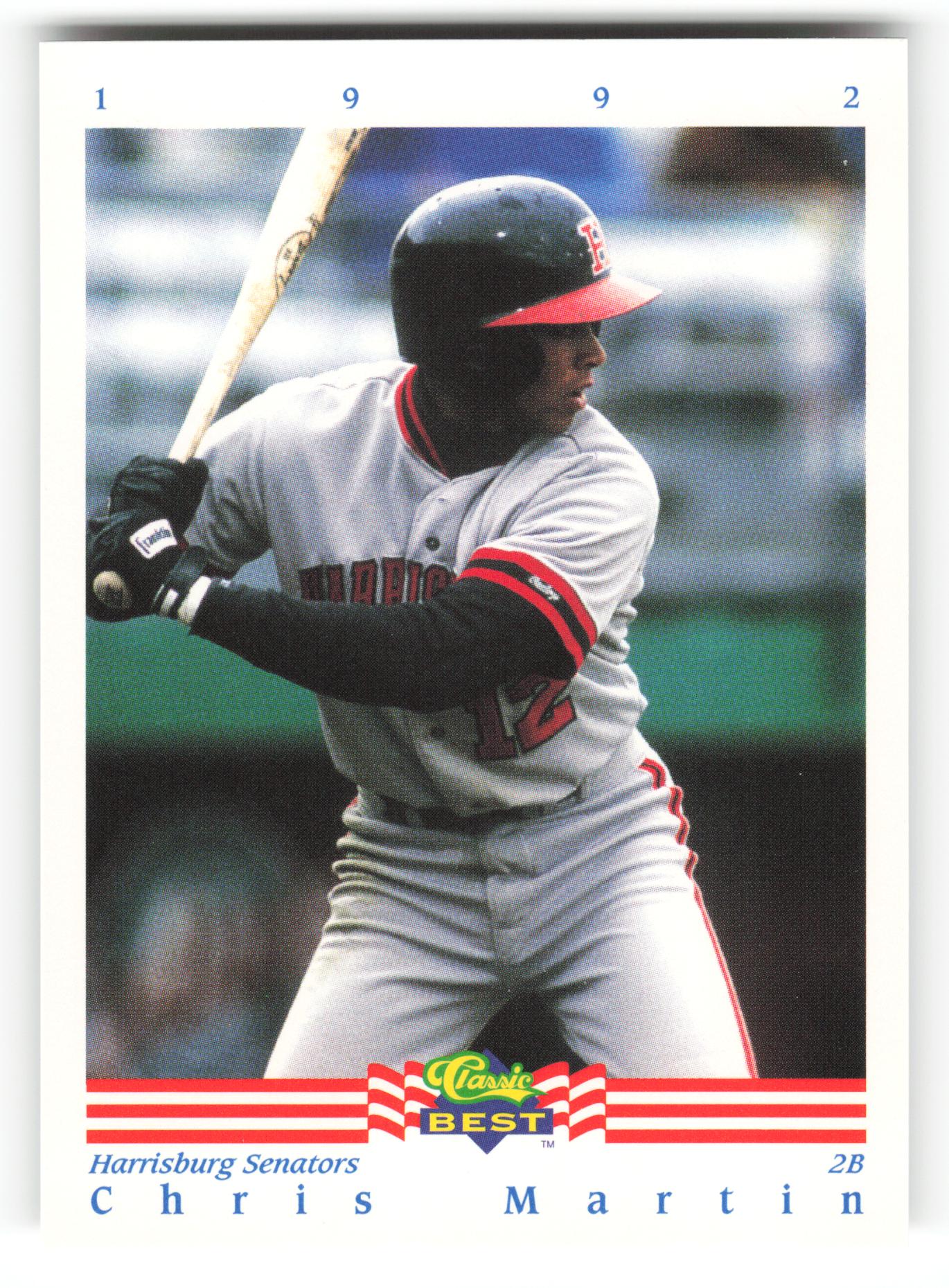 Chris Martin - #126 - 1992 Classic Best - MLB