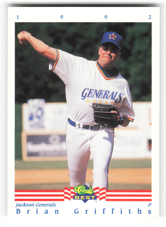 Brian Griffiths - #324 - 1992 Classic Best - MLB