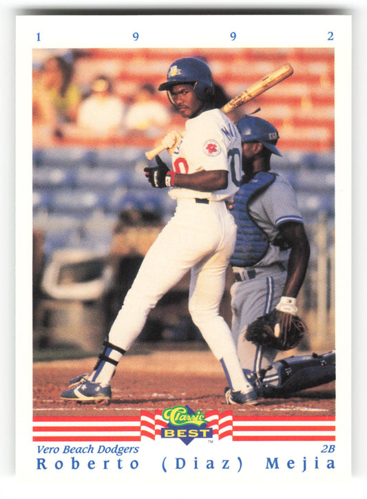 Roberto ( Diaz ) Mejia - #355 - 1992 Classic Best - MLB