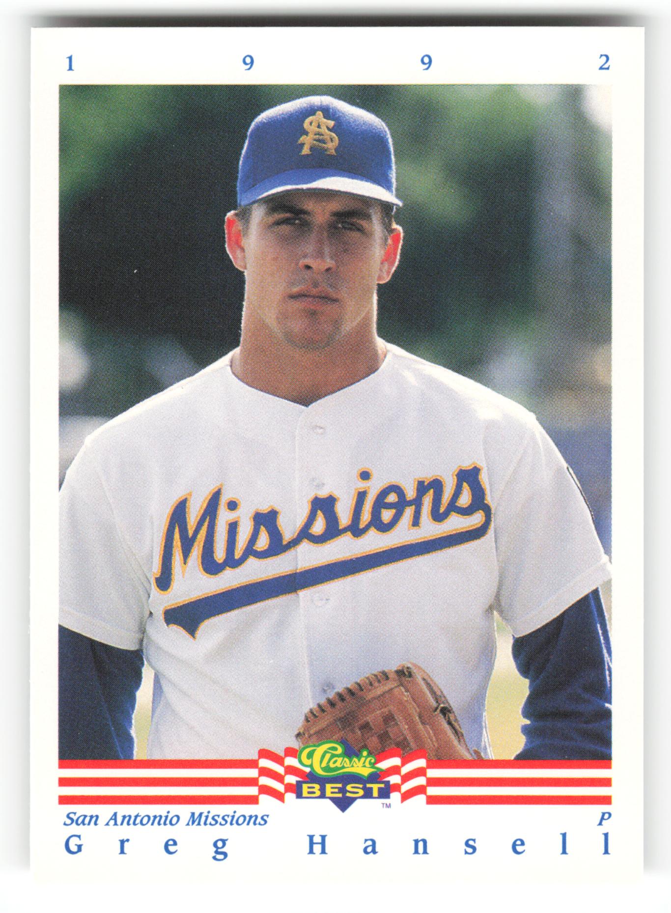 Greg Hansell - #344 - 1992 Classic Best - MLB