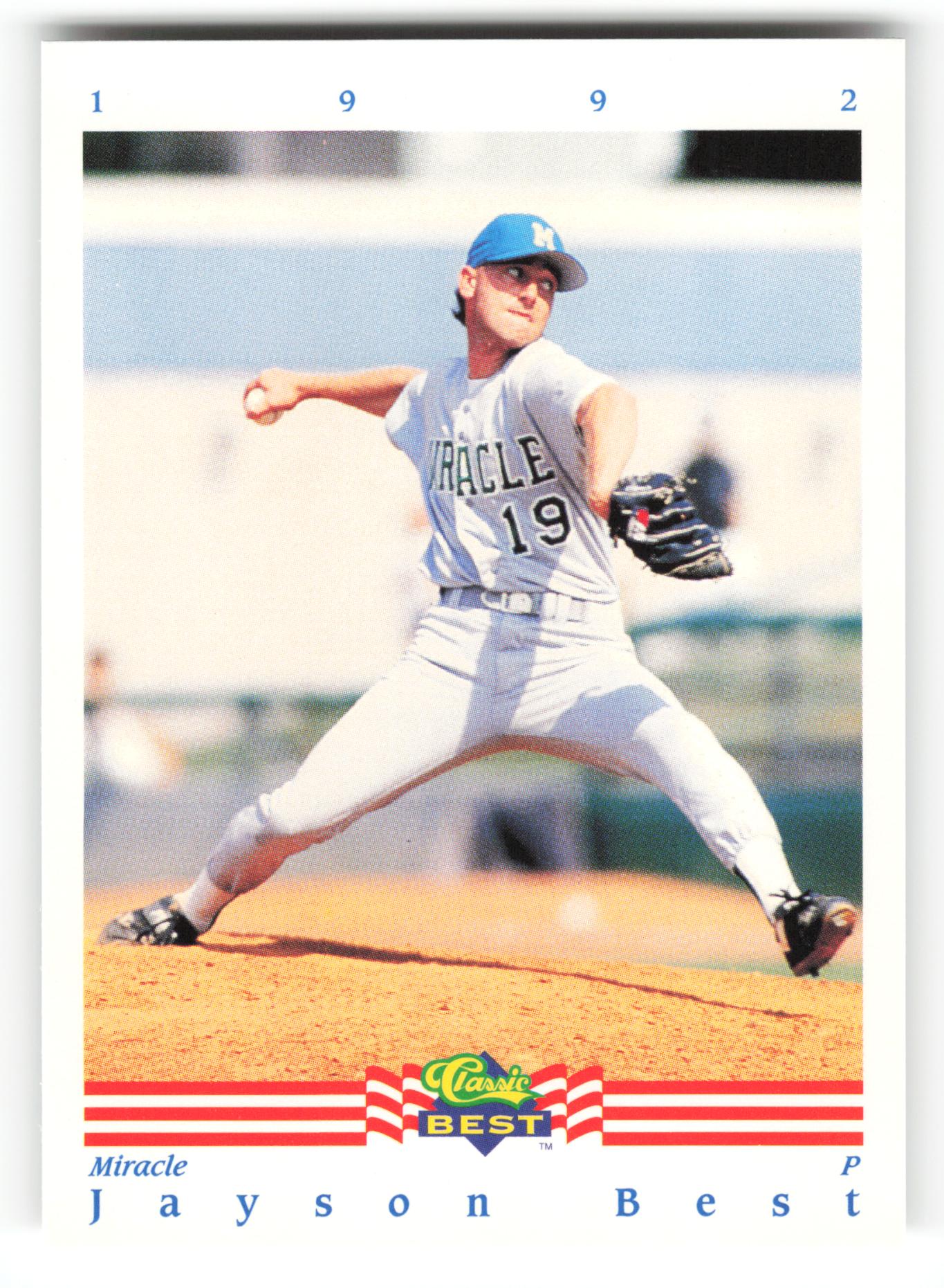 Jayson Best - #334 - 1992 Classic Best - MLB