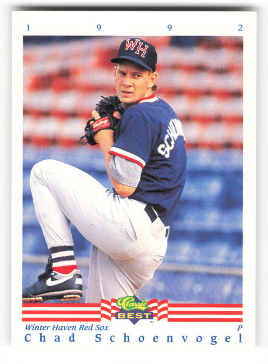 Chad Schoenvogel - #325 - 1992 Classic Best - MLB