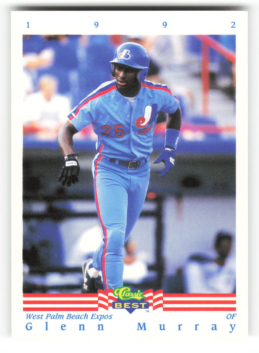 Glenn Murray - #214 - 1992 Classic Best - MLB