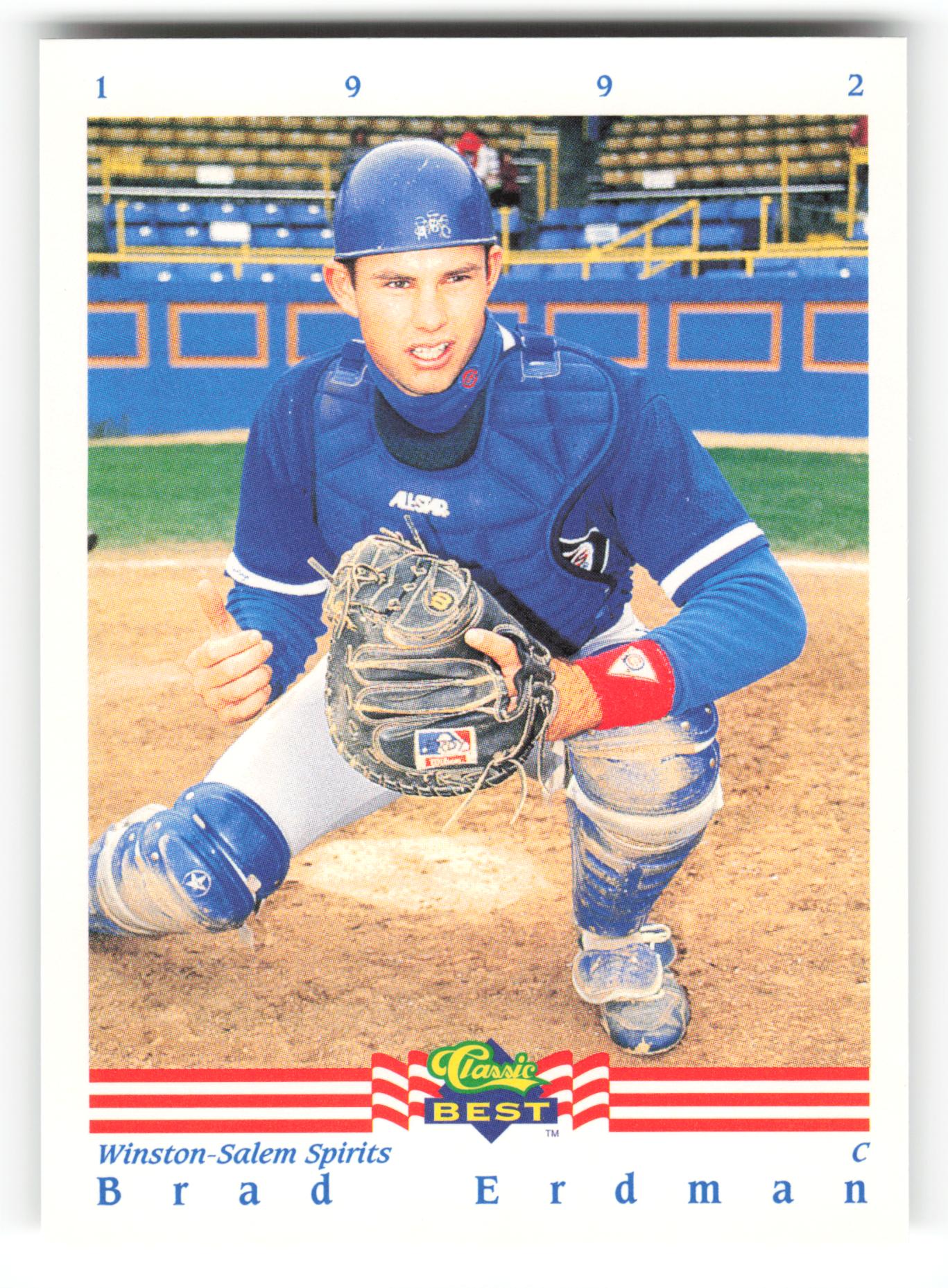 Brad Erdman - #317 - 1992 Classic Best - MLB