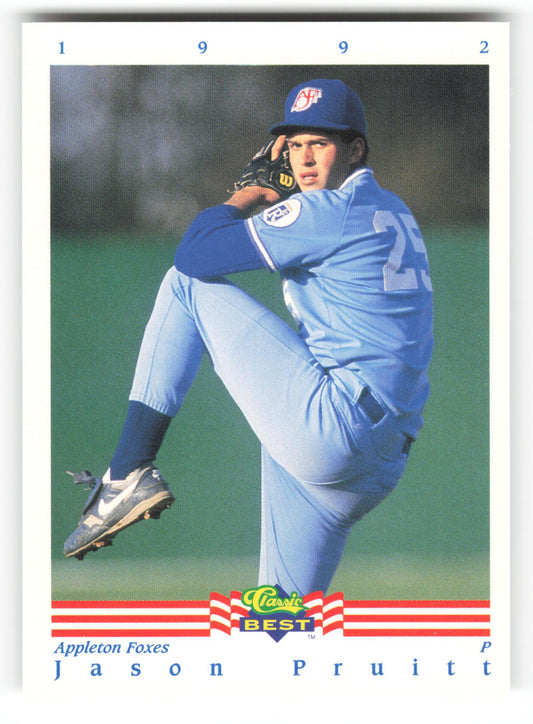Jason Pruitt - #358 - 1992 Classic Best - MLB