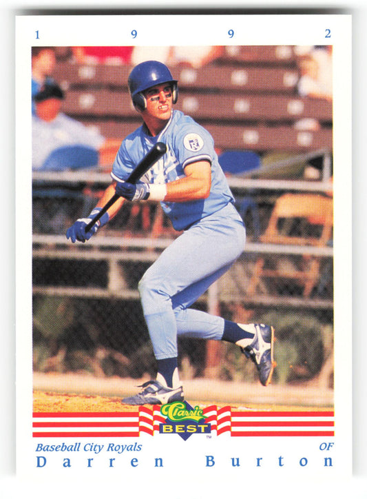 Darren Burton - #20 - 1992 Classic Best - MLB