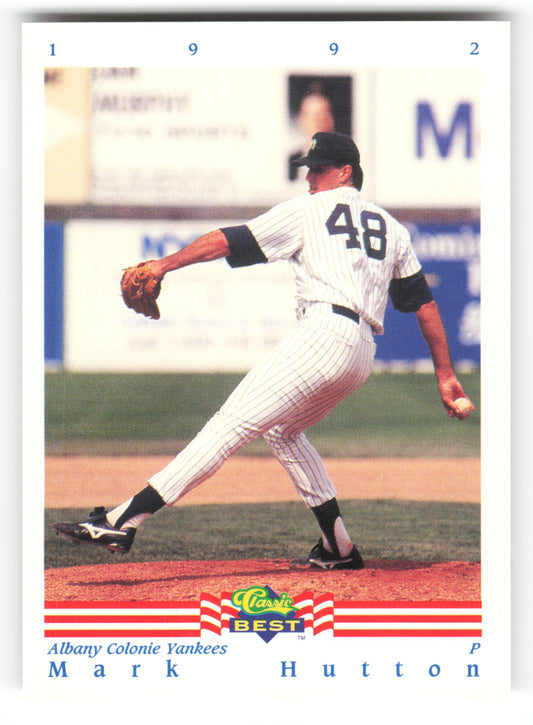 Mark Hutton - #5 - 1992 Classic Best - MLB