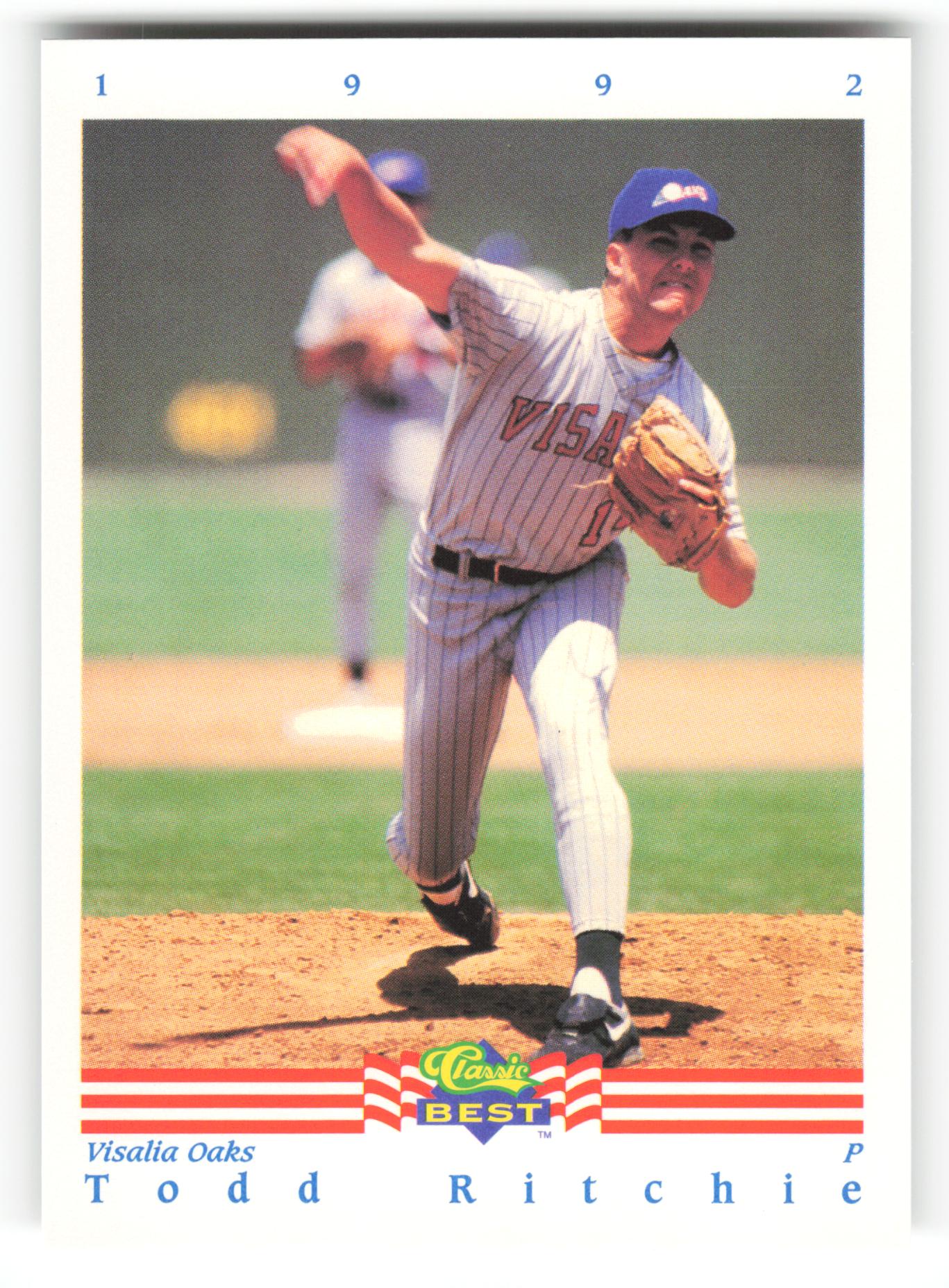 Todd Ritchie - #298 - 1992 Classic Best - MLB
