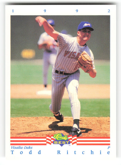 Todd Ritchie - #298 - 1992 Classic Best - MLB