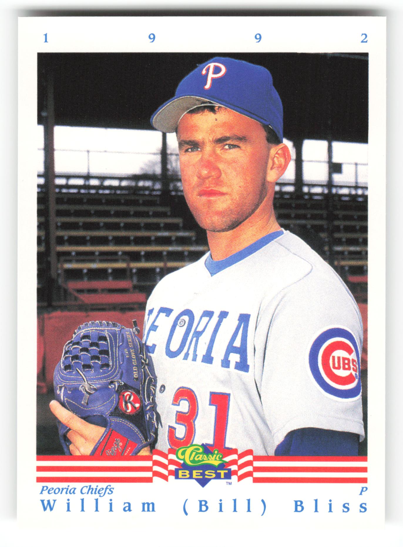 William (Bill) Bliss - #218 - 1992 Classic Best - MLB