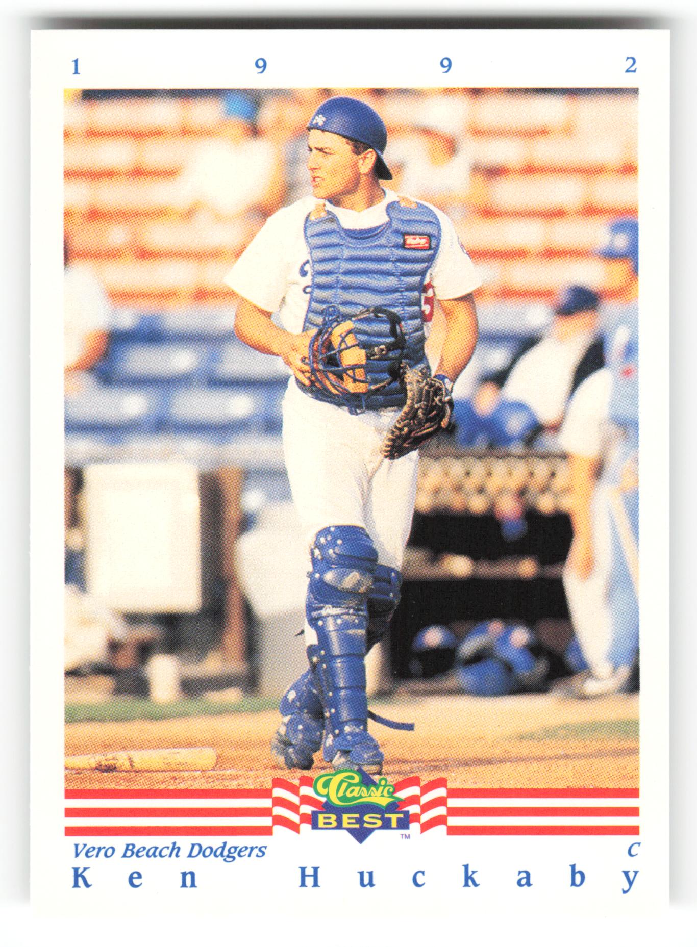 Ken Huckaby - #353 - 1992 Classic Best - MLB