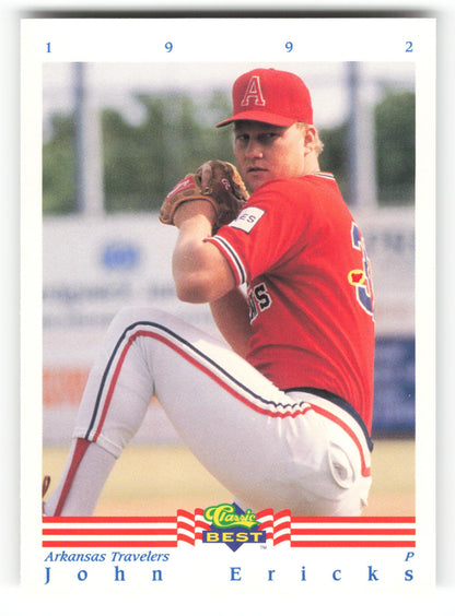 John Ericks - #332 - 1992 Classic Best - MLB