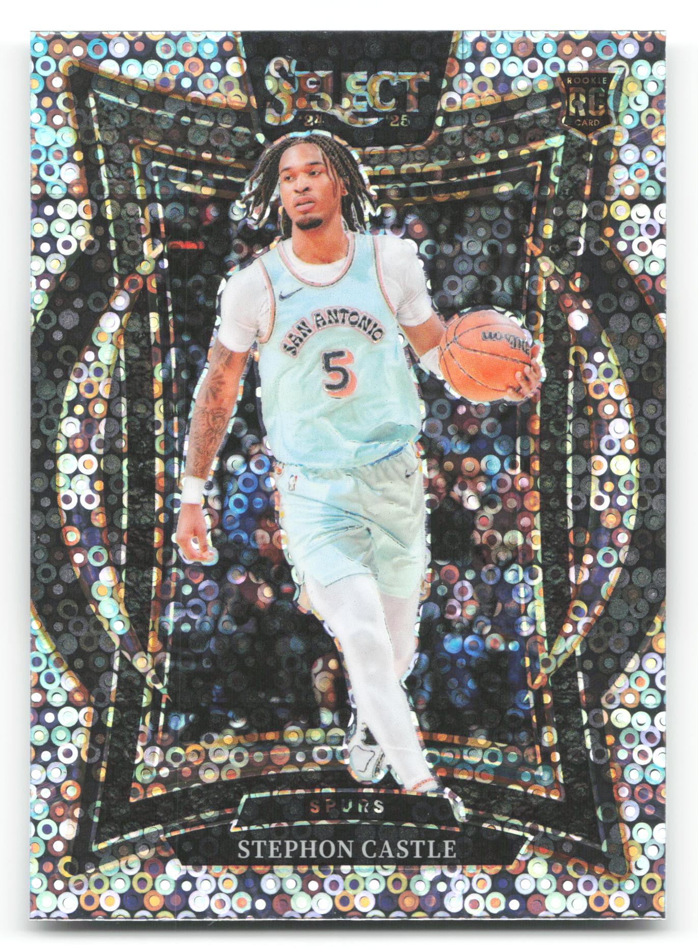 Stephon Castle - #72 - 2024-25 Panini Select - Prizm